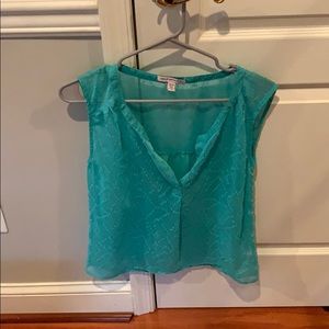 Blue American eagle top